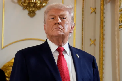 Jeff Bezos attending a public event during controversy over Washington Post layoffs