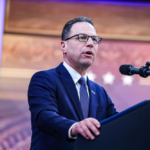 Josh Shapiro announcing Pennsylvania data center development standards during budget address