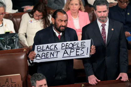 Senator Mark Warner seated in the House chamber during President Trump’s State of the Union address