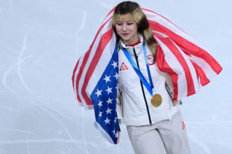 Olympic medal broken during Milan Cortina Winter Olympics celebrations