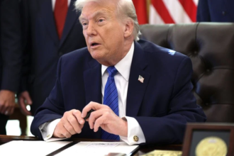 Rare earth mining operation with heavy equipment extracting minerals in the United States