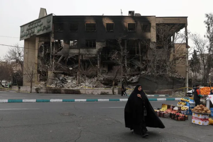 Reza Pahlavi speaking during interview about Iran protests and appeal to Trump