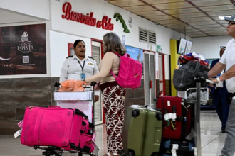 Russian airline aircraft parked while fuel shortages halt flights to Cuba