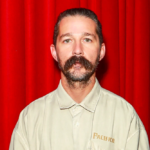 Shia LaBeouf outside a New Orleans courthouse following his arrest during Mardi Gras
