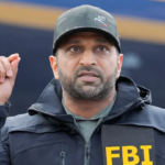 Susie Wiles speaking during a political event amid FBI investigation controversy