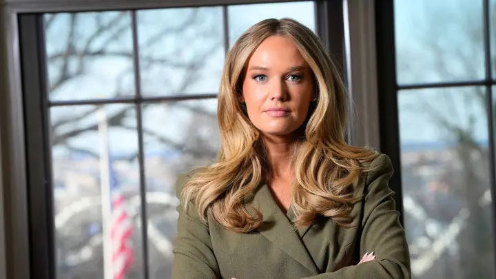 Tricia McLaughlin speaking as DHS spokesperson