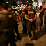 Law enforcement officers patrol Washington DC during Trump crime crackdown