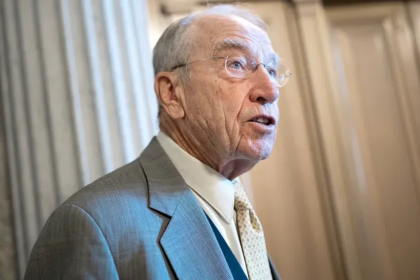U.S. Senate chamber during a judicial confirmation vote session