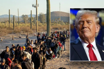 Border Patrol agents monitoring the US southern border after enforcement crackdown