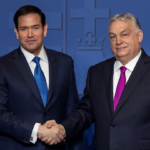 Marco Rubio and Viktor Orbán at signing ceremony for US Hungary civil nuclear agreement