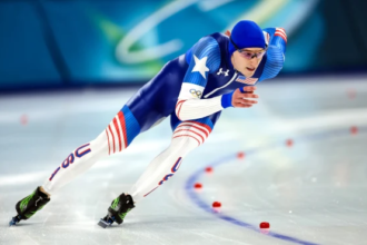 Delcy Rodríguez speaks during an interview in Caracas as U.S. lawmakers debate the SAVE Act in Washington