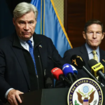 Ukrainian President Volodymyr Zelenskyy meeting with U.S. senators to discuss support and sanctions