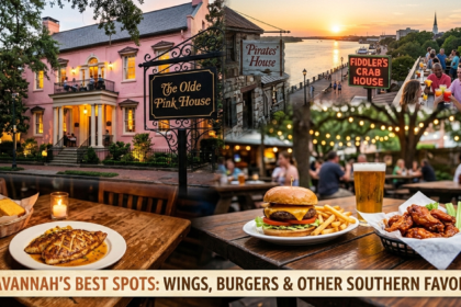 Savannah’s Best Spots for Wings, Burgers and Other Southern Favorites