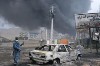 Iranians tell of strikes on oil depots