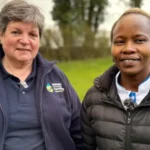 Two women, two different continents