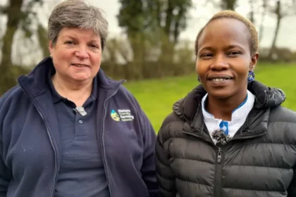 Two women, two different continents