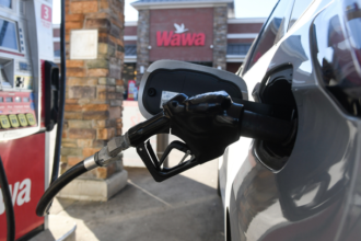 Oil tanker traveling through the Strait of Hormuz amid rising Middle East tensions