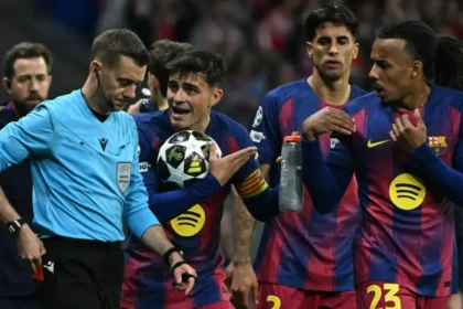 The controversy surrounding match incidents Barcelona has raised concerns following their Champions League elimination, claiming that key refereeing decision changed both legs' direction. They claim that the officials' mistakes directly affected the result of the match. The club believes that several incidents were handled incorrectly under the rules. Barcelona claims that in both games, important decisions were made against them during key moments of play. The red cards and the VAR decisions under scrutiny Pau Castrorsi was the first to be sent off after being found guilty of denying an obvious scoring opportunity. Eric Garcia was also shown a red in the second game after a pitch-side review led to the referee upgrading a yellow. Barcelona also questioned a decision involving Atletico defender Marc Pubill. He was accused of handling the ball in the penalty box, yet the game continued with no intervention by VAR or referee. These moments, according to the club, show inconsistent VAR use and decisions in both matches. Barcelona files formal complaint with UEFA Barcelona complained first after the first leg. They cited what they deemed a severe lack of VAR interventions. UEFA rejected this complaint later. The club filed a formal complaint after the second leg. The club claimed that several decisions were not in accordance with the rules of the game. Barcelona said that officials had also applied rules incorrectly to several important situations. The repeated mistakes had an impact on match results, causing both financial and sporting damage. Reaction of players and clubs Raphinha was a forward who had missed both games due to an injury. She strongly criticised refereeing in the aftermath of the second match. He called the decision-making unfair, and said that it felt like the referees had robbed both matches. Later, the club released a press release stating that they were willing to collaborate with UEFA in order to improve standards of refereeing. The club stressed that VAR should be used more fairly and transparently, and the match officials must also follow this. Club position and result Barcelona insists that refereeing errors, not pure athletic performance, determined the result. The group continues to call for a review of the officiating standard in all major tournaments.