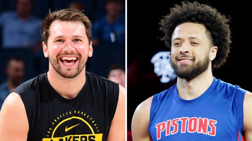Doncic and Cunningham are now eligible for NBA Awards after Appeal Decision Changes in award rules based on appeal outcome After winning their respective appeals, Los Angeles Lakers' Luka Doncic (left) and Detroit Pistons' Cade Cunningham (right) are both eligible to receive major NBA awards at the end of this season. In order to be eligible for the NBA, players must play at least 65 games in a regular season. Doncic and Cunningham both played 64 regular season games, which was initially below the NBA limit. The two players challenged this rule by citing special circumstances surrounding their missing games. They were allowed to compete for awards after the league agreed with some of their arguments. Why games are missed Cunningham had to miss 12 games due to a lung collapse that required medical attention and recovery time. Doncic was forced to miss two games because his child was born in Slovenia. When evaluating their appeals, the NBA considered both cases valid. Back to the award race Both players are now eligible to be nominated for the top awards, such as Most Valuable Player or All NBA Team. Doncic had a great scoring season. He finished with the league's highest total of 2143 points. The Lakers were able to secure their place in the playoffs thanks to his performance. Cunningham had an outstanding year as well. Cunningham was second with 634 total assists and was a major factor in the Pistons' rise to the top in the Eastern Conference. One appeal rejected Some cases did not succeed. Anthony Edwards, the Minnesota Timberwolves' star who played 60 matches but was denied an exemption.