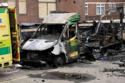 Four suspects appear in court after a targeted arson attack on Jewish ambulances in London, causing £1m damage and raising counter-terror concerns.