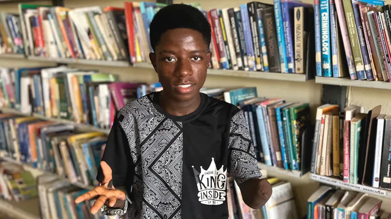 'I was tortured and lost my hand' - one student's struggle to get an education in Nigeria
