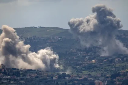 An Israeli double-tap airstrike in southern Lebanon killed nine people, including three rescue workers. Lebanese officials call it a war crime as tensions with Hezbollah continue.