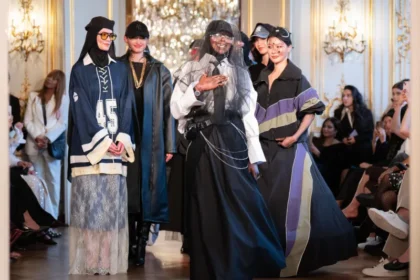 Paris hosts its first Modest Fashion Week, featuring global designers who present floral dresses, flowing silhouettes, and inclusive modest style on the runway.