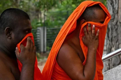 Twenty two monks were detained in Sri Lanka after officials found cannabis hidden in their luggage at the airport.