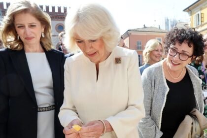 Princess Catherine received a warm welcome in Italy as crowds gathered in Reggio Emilia during her first overseas public appearance after cancer treatment.