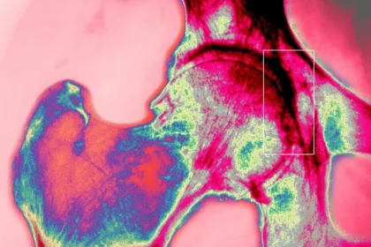 AI Designed Bone Like Materials Could Make Hip Implants Last Longer