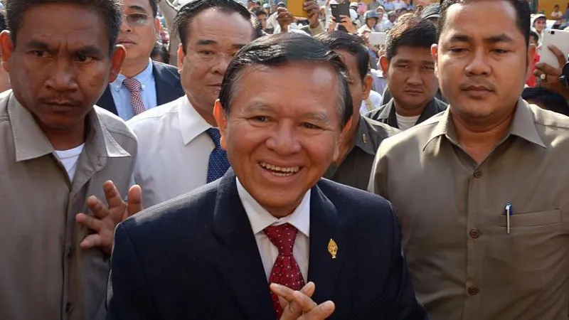 Kem Sokha royal pardon Cambodia