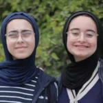 Gaza teenage sisters win an environmental award for turning war rubble into reusable bricks, aiming to support local