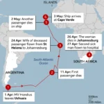 Hantavirus Cases on Cruise Ship Raise Concern Over Possible Human Transmission Health officials are investigating a rare situation where Hantavirus may have spread between passengers aboard a Dutch cruise ship. The World Health Organization says transmission likely occurred among people in very close contact, though the overall public risk remains low. Outbreak Reported on MV Hondius The outbreak happened on the MV Hondius, which began its journey from Argentina about a month ago. The ship is now anchored near Cape Verde. So far, seven cases have been identified. Two are confirmed, while five remain suspected. Three passengers have died during the voyage. Medical Response and Evacuations Medical teams from Cape Verde, with support from the WHO, boarded the ship to assess the situation. They are testing passengers and crew who show symptoms. Two crew members, one British and one Dutch, developed serious respiratory symptoms. Authorities plan to evacuate them to the Netherlands for treatment. Another individual linked to a deceased passenger will also be evacuated. Strict safety measures are now in place for the 149 people still onboard. These passengers come from 23 different countries, including around 20 British nationals. Details of Confirmed Cases Officials confirmed two hantavirus infections. One involved a Dutch woman who died. The other case is a 69 year old British passenger who was transferred to South Africa for medical care. Two other deaths, including the woman’s husband and a German passenger, are not yet confirmed as hantavirus cases. Possible Source of Infection Health experts believe the first infected passenger may have contracted the virus before boarding the ship. Hantavirus usually spreads through contact with infected rodents, not between humans. However, WHO officials now suspect limited human transmission in this case due to close contact in a confined environment.
