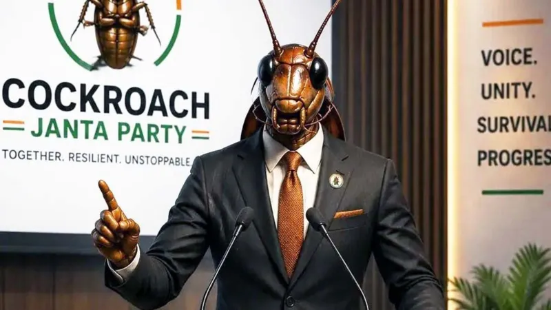 A satirical movement called the Cockroach Janta Party has gone viral in India after a controversial comment triggered online outrage.