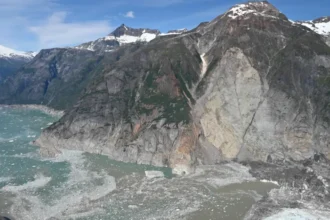A massive landslide in Alaska triggered a near 500 metre megatsunami in 2025, making it the second largest ever recorded and raising climate risk concerns.