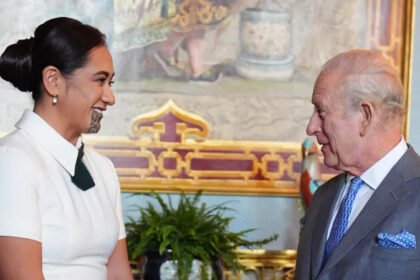 Māori Queen Meets King Charles at Buckingham Palace