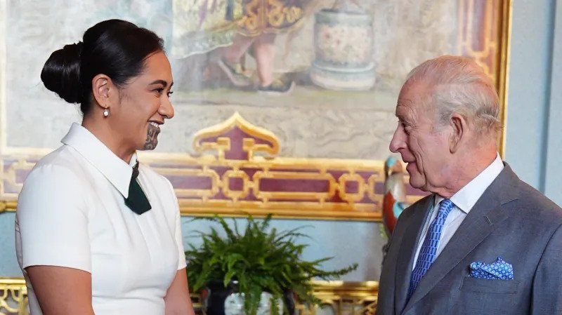 Māori Queen Meets King Charles at Buckingham Palace
