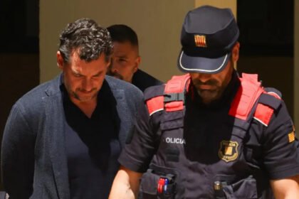Son of Mango boss arrested over father's fatal fall from cliff