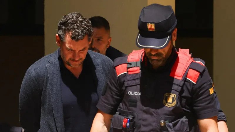 Son of Mango boss arrested over father's fatal fall from cliff