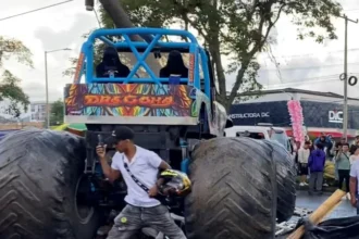A monster truck crash in Popayán, Colombia killed three people and injured dozens after an alleged brake failure during a public show