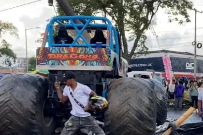 A monster truck crash in Popayán, Colombia killed three people and injured dozens after an alleged brake failure during a public show
