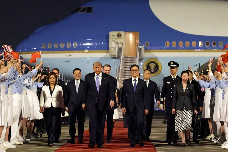 Donald Trump arrives in Beijing for a high stakes meeting with Xi Jinping. Talks focus on trade, Iran tensions, Taiwan, and US China economic relations.