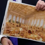 A Senate rules official blocks federal funding for a White House ballroom plan tied to Donald Trump, triggering debate over taxpayer use, security spending, and private donations.