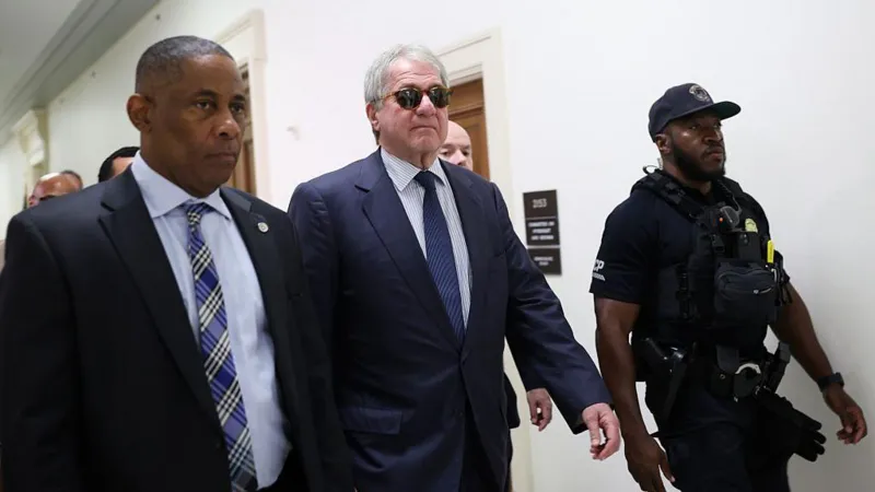 Leon Black walks out of Epstein investigation hearing