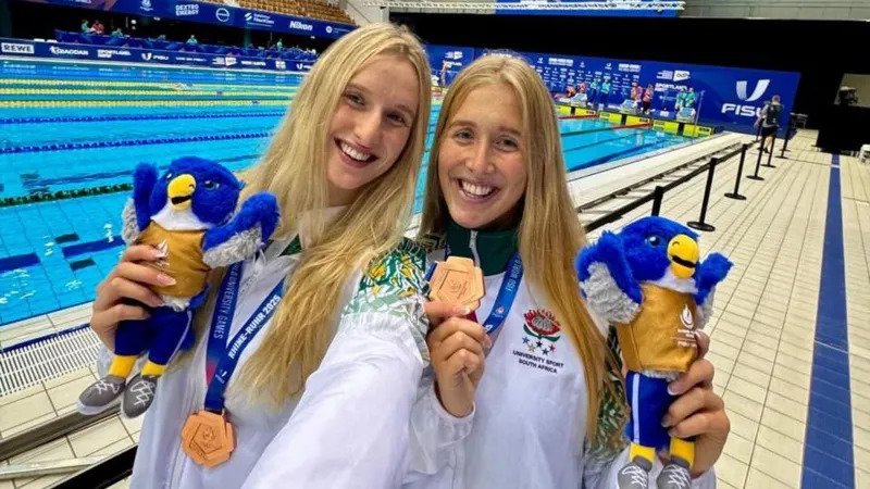 South Africa Commonwealth Games Twins