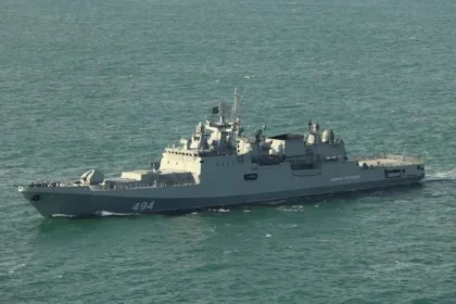 A British couple say they were shocked after a Russian warship fired warning shots near their yacht in international waters near the Isle of Wight, prompting political concern and an investigation.
