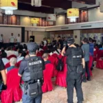 Armed police in Jiangyou detained leaders of an underground Protestant church during a Sunday service raid, raising concerns over religious freedom in China.