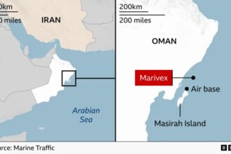 # Indian Crew Sends Distress Call After US Missile Strike Hits Oil Tanker Near Oman ## Crew Appeals for Immediate Rescue The Indian crew of a sanctioned oil tanker sent an urgent distress call after a US missile struck their vessel near the coast of Oman on Monday. Crew members reported that the ship caught fire, suffered severe damage, and started sinking. According to the emergency communication, sailors repeatedly asked authorities to send help as the situation on board became critical. "We have a fire on board and the vessel is sinking," a crew member said during the distress call. He also reported that a missile had hit the engine room, creating a hole in the lower section of the ship. ## US Military Confirms Strike The tanker, identified as Marivex, reportedly violated a US blockade targeting Iranian ports. US Central Command stated that the crew did not follow instructions issued by American forces. As a result, a fighter jet launched a precision strike aimed at the vessel's engineering and steering systems. The operation disabled the ship and left it unable to navigate safely. US officials said Marivex became the seventh vessel disabled for violating the blockade. ## Fire Breaks Out on the Tanker Indian authorities confirmed that a fire erupted aboard the tanker at approximately 1:30 PM India time. Officials did not specify the exact cause of the fire. The vessel was not carrying any oil at the time of the incident. However, the damage caused serious safety concerns for everyone on board. Images shared by crew members showed a military vessel sailing close to the tanker after the strike. ## Distress Calls Sent From Sea As flames spread and the ship lost power, crew members sent emergency messages requesting immediate assistance. The Forward Seamen's Union of India received distress calls shortly after the incident. The organization later shared information indicating that the tanker was located about 28 kilometers off the coast of Oman. Another maritime workers' organization also confirmed receiving emergency communications from crew members. ## All 24 Indian Crew Members Rescued Despite the dangerous conditions, rescue teams responded quickly. Omani military forces successfully evacuated all 24 Indian crew members from the damaged tanker. Indian officials confirmed that every crew member survived the incident. No fatalities have been reported. The rescue brought relief to families and maritime organizations that had closely monitored the situation throughout the day. ## Growing Tensions in Regional Waters The incident comes amid heightened tensions in the region. The US military continues to enforce restrictions around Iranian ports after major disruptions affected shipping routes near the Strait of Hormuz. The waterway remains one of the world's most important energy corridors, carrying a significant share of global oil and gas supplies. As investigations continue, the strike on Marivex is expected to draw international attention and raise further questions about maritime security in the region.