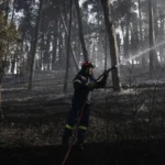 Deadly Greek wildfire