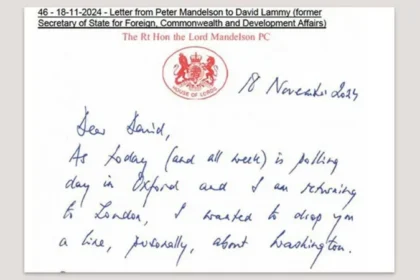 Overview of Leaked Messages The UK government has released more than one thousand pages of documents linked to the appointment of Lord Mandelson as ambassador to the United States. The papers include private exchanges between Lord Mandelson and senior ministers. These messages cover policy discussion, political advice, and sharp views on the leadership and operations inside government. Criticism of Downing Street Operations In messages sent in May 2025, Lord Mandelson told then Cabinet Office minister Pat McFadden that he felt leadership inside government lacked energy and direction. He said Keir Starmer appeared to lack drive, and he also included similar criticism of the wider Cabinet. Later messages suggest Mandelson believed No 10 staff were not working in a coordinated way. He argued that advisers were capable but not operating as a unified team. He also said they did not clearly understand the prime minister’s priorities. He added that the centre of government felt under strain and needed a major reset to improve confidence and performance. Views on Leadership Direction In further exchanges during July 2025, Mandelson suggested that policy decisions showed inconsistency. He pointed to changes in positions on immigration, welfare, and Gaza as examples. He described what he saw as shifting strategy, saying there was a pattern of moving forward and then stepping back on key decisions. He also said there was a growing approach of allowing the prime minister to lead more freely, which he interpreted as a change in internal control. Concerns Raised About Political Discussions Messages from Pat McFadden also included comments about internal political conversations. He described repeated discussions about tax choices and welfare spending. He suggested that some debates were focused more on funding outcomes than broader policy design. Supporters of McFadden later clarified that these remarks were made before he took responsibility for the benefits system, while he was working in the Cabinet Office. A spokesperson for the Work and Pensions Secretary said all requested messages were fully provided under official requirements. Conclusion The released documents show private political conversations at senior levels of government. They highlight internal concerns about coordination, leadership style, and policy direction. The exchanges also show differing views among ministers about how government decisions are being made and communicated.
